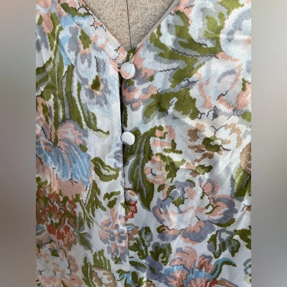 Vanity Fair Five to Nine  Floral pajamas Large‎ - Picture 6 of 6